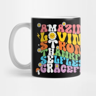 Mother Amazing Loving Retro Mama Mug